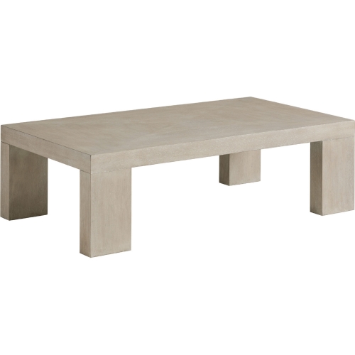 Surfrider Cocktail Table in Dune Taupe Finish