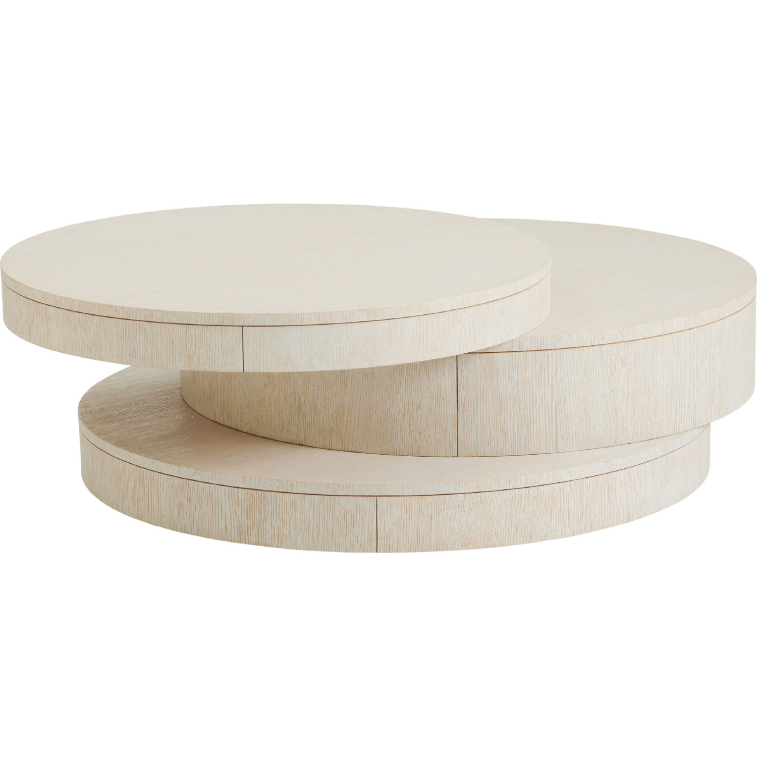 Barclay Butera Ventana Round Tiered Cocktail Table