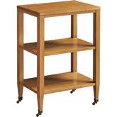 Legion Accent Side Table in Nutmeg Brown Finish