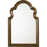 Saybrook Vertical Mirror in Rustic Cherry