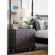 Tortola 3 Drawer Chest in Wood with Leather & Nailhead Trim