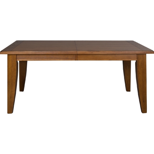 Treasures 108" Dining Table in Rustic Oak