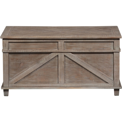 Parkland Falls Storage Trunk in Weathered Taupe