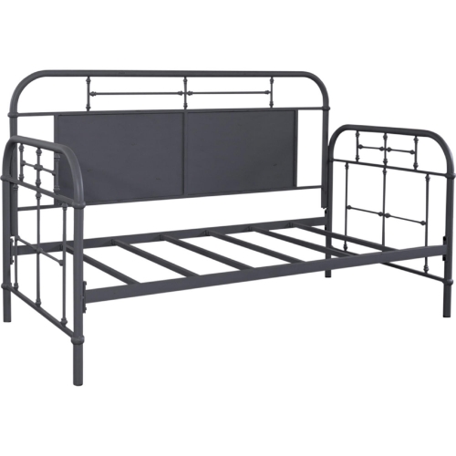 Vintage Series Twin Day Bed in Distressed Navy Blue Metal