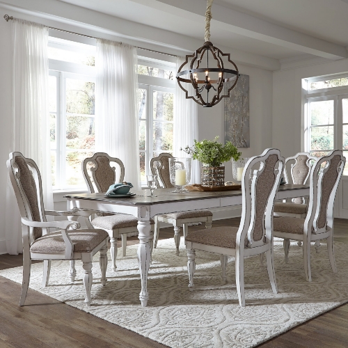 Magnolia Manor 7 Piece Dining Set in Antique White