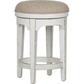 Magnolia Manor Counter Stool in Antique White & Chenille