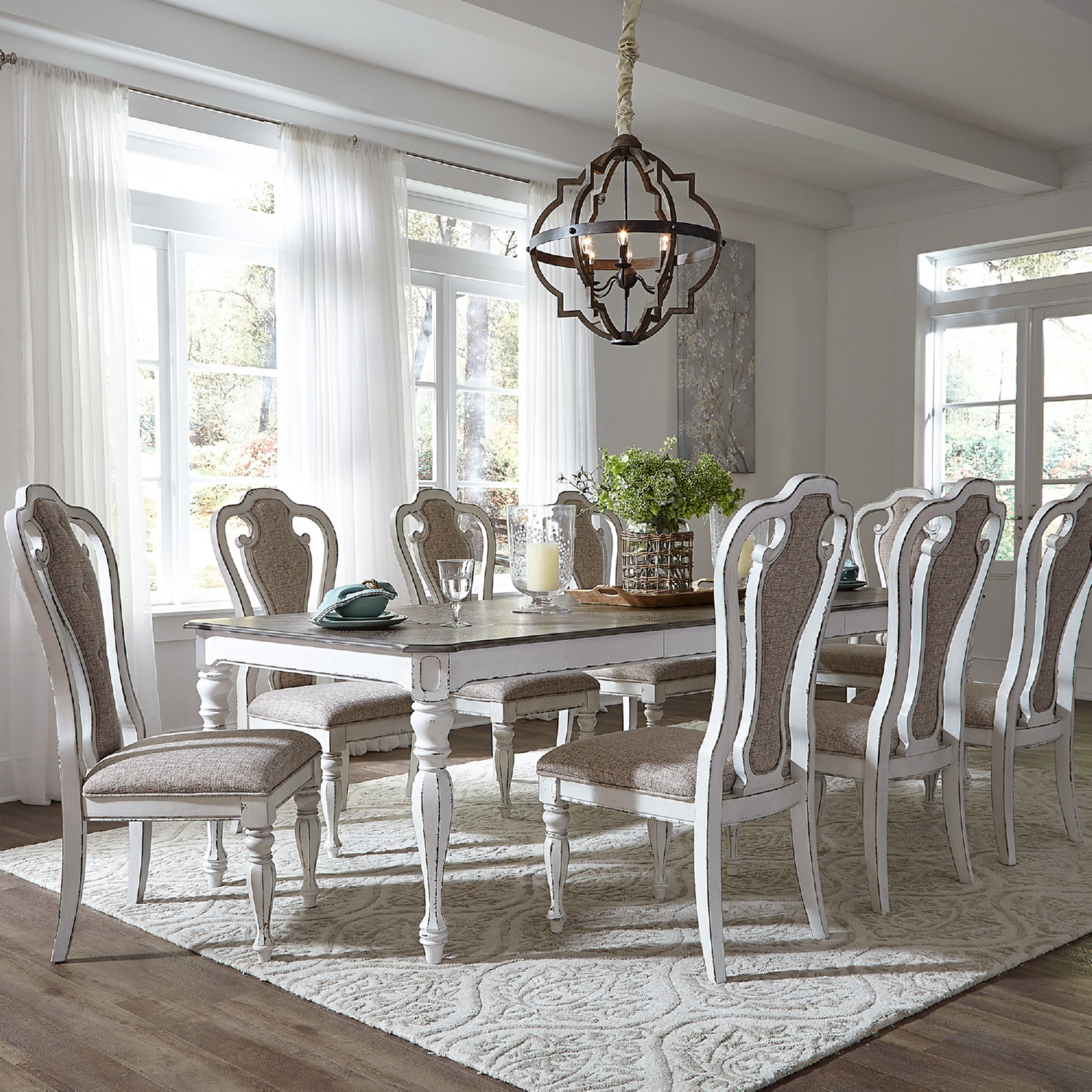 Liberty Furniture Magnolia Leg Table - Thumbnail 2
