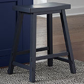 Creations II 24" Sawhorse Counter Stool in Navy
