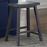 Creations II 24" Sawhorse Counter Stool in Slate