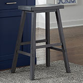 Creations II 30" Sawhorse Bar Stool in Slate
