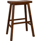 Creations II 30" Sawhorse Bar Stool in Tobacco