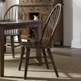 Hearthstone Windsor Back Dining Chair in Oak (Set of 2)