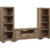 Sun Valley Entertainment Center in Sandstone Finish