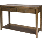 Mitchell Sofa Table in Nutmeg Brown Finish