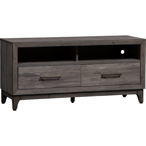 Mercury 47" TV Stand Console in Driftwood Gray Finish