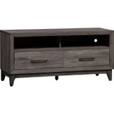 Mercury 47" TV Stand Console in Driftwood Gray Finish
