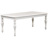 Summer House 78" Dining Table in Oyster White