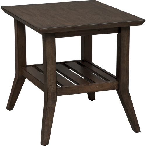 Ventura Blvd End Table in Bronze Spice Finish