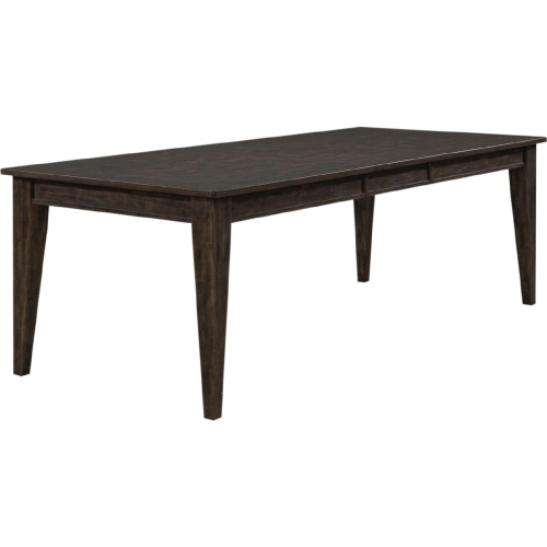 Midland Falls 90" Dining Table in Rustic Brown Wood