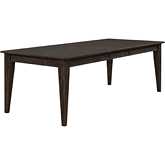 Midland Falls 90" Dining Table in Rustic Brown Wood