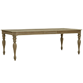 Magnolia Manor 90" Dining Table in Weathered Bisque