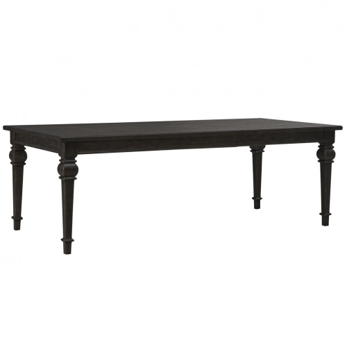 Paradise Valley 90" Dining Table in Saddle Brown Finish