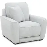 Blake Dual Power Zero Wall Recliner in Smoke Gray Fabric