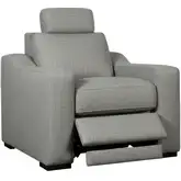 Archer Power Wall Saver Recliner in Hampstead Dove Gray Fabric