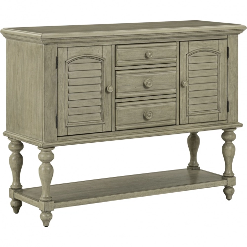 Summer House Server in Sand Dune Brown Wood