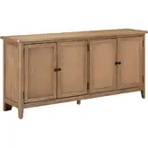 Sheridan Pointe Buffet in Natural Wood & Linen