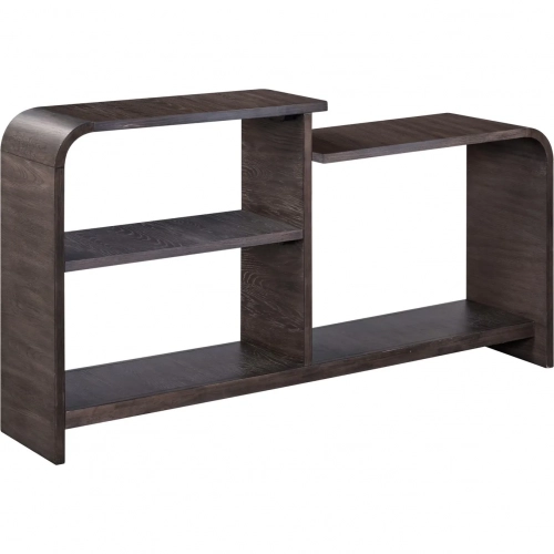 Perspectives Sofa Table in Espresso Brown Wood