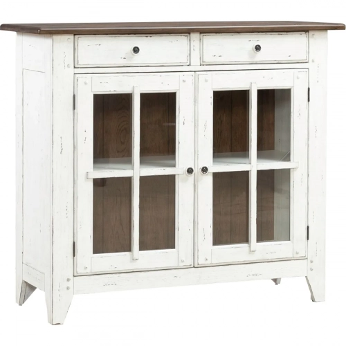 Al Fresco Server in Graphite & Whitestone Wood