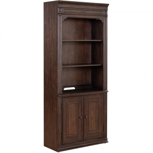 Provence Park Bunching Bookcase in Chateau Brown Wood