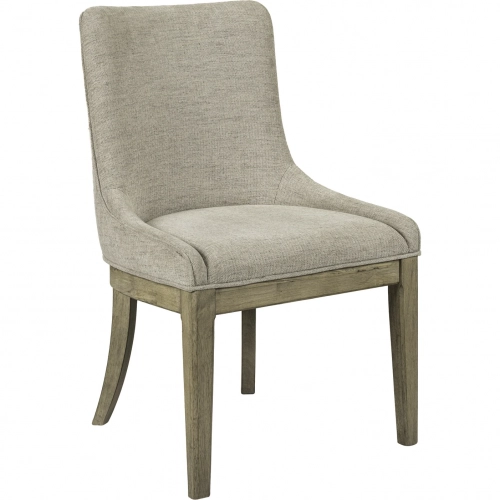 Proximity Place Dining Chair in Buff Wood & Barley Fabric (Set of 2)