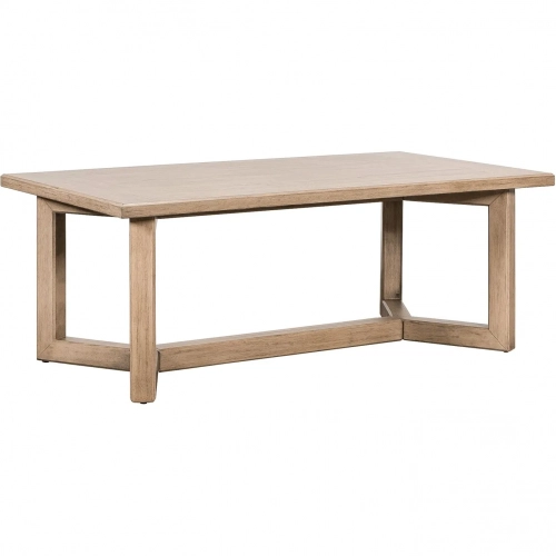 Proximity Place Coffee Cocktail Table in Barley Buff Wood