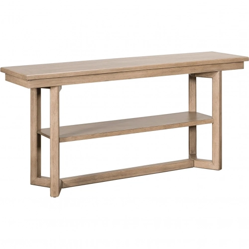 Proximity Place Sofa Table in Barley Buff Wood