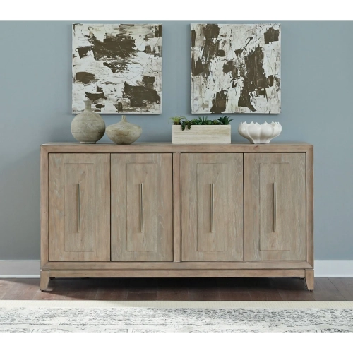 Brentwood Sideboard in Sandstone Brown Wood