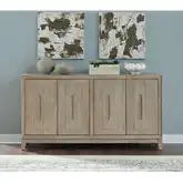 Brentwood Sideboard in Sandstone Brown Wood