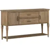 Hickory Grove Sideboard in Heirloom Brown Wood