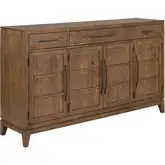 Shaker Lakes Buffet in Harvest Brown Wood