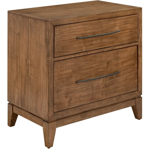 Shaker Lakes Lateral File Cabinet in Harvest Brown Wood