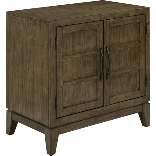 Shaker Lakes Door Cabinet in Harvest Brown Wood