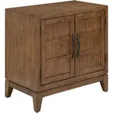 Shaker Lakes Door Cabinet in Harvest Brown Wood