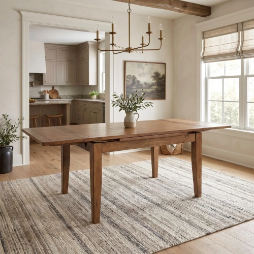 Treasures 68" Dining Table in Rustic Oak