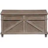 Parkland Falls Storage Trunk in Weathered Taupe
