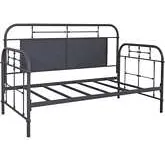 Vintage Series Twin Day Bed in Distressed Navy Blue Metal