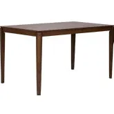 Space Savers 53" Dining Table in Satin Walnut