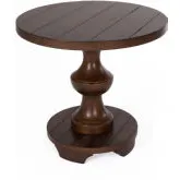 Sedona End Table in Kona Brown Wood