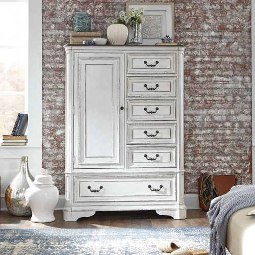 Magnolia Manor 46" Chest in Antique White