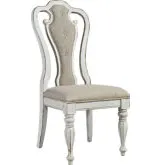 Magnolia Manor Splat Dining Chair in Antique White (Set of 2)